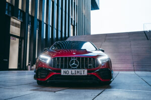 Mercedes A45S AMG Nolimit Sportwagenvermietung